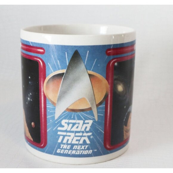 Vintage Star Trek Mugs and Mini Plates - Picture 7 of 10